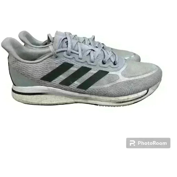 Adidas Supernova Primegreen Bounce Running Shoe Mens Size 11 Gray Sneaker - Picture 1 of 9